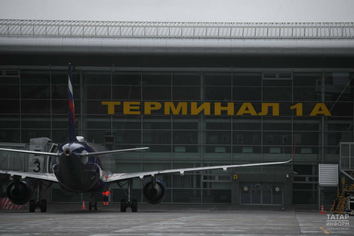 Казан аэропортында уннан артык авиарейс тоткарлана