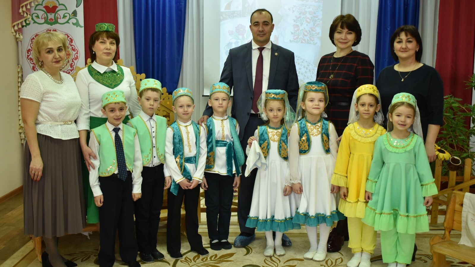 Буа балалар бакчасында татар теле бүлмәсен тәкъдим иттеләр