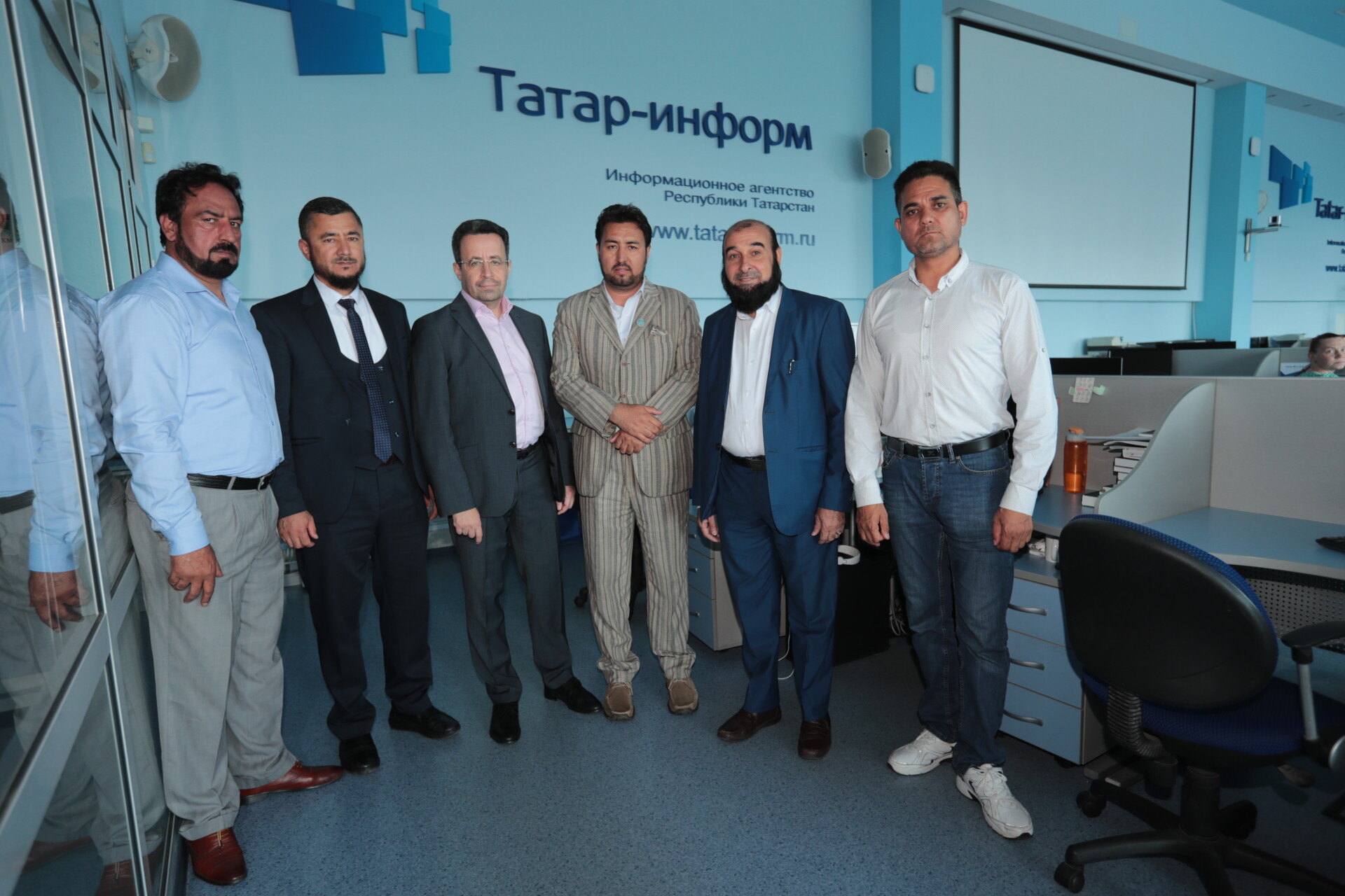 Әфганстан делегациясе «Татмедиа» һәм «Татар-информ»да булды