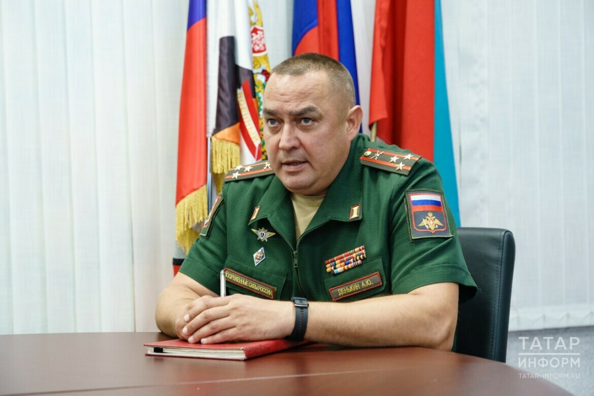 Татарстан хәрби комиссары вазифасын вакытлыча башкаручы итеп Алексей Денькин билгеләнде