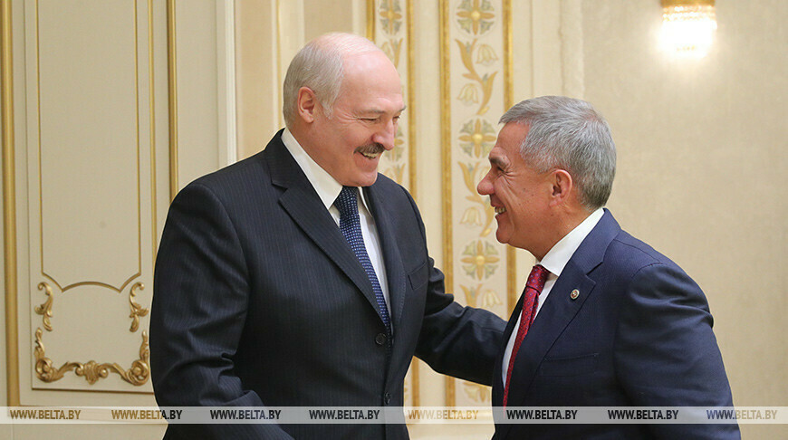 Лукашенко: Беларусь белән Татарстан арасындагы хезмәттәшлекнең потенциалы гаять зур
