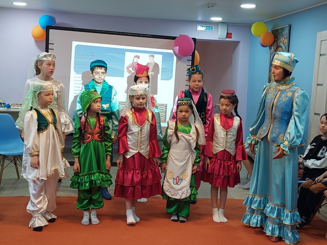 Төмәндә балалар өчен «Татар милли киемнәре» фестивале оештырылды