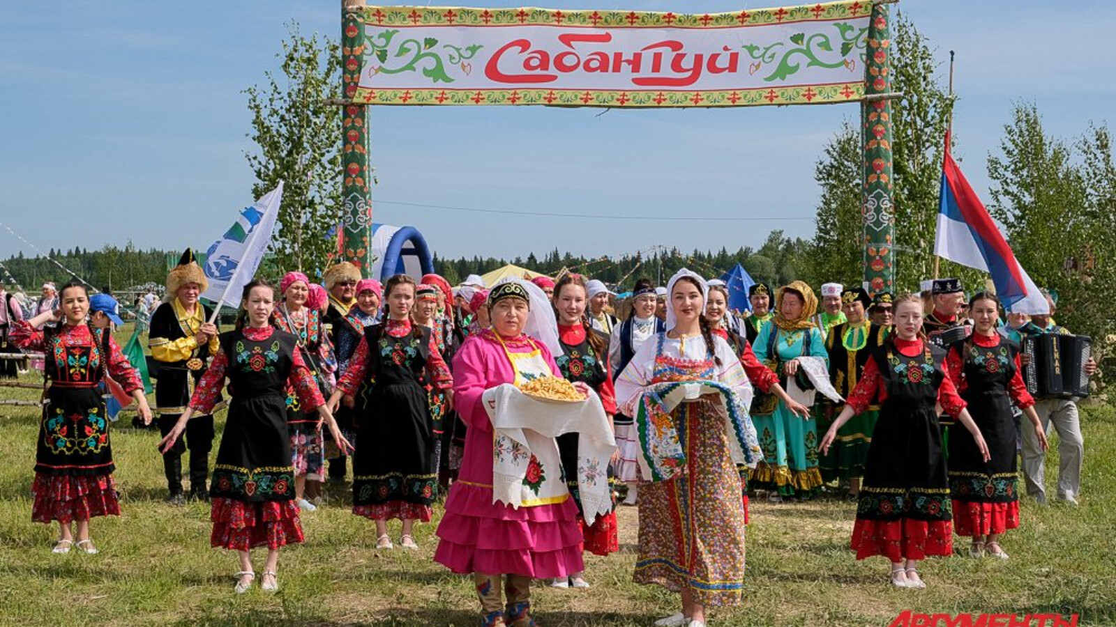 Пермьдә өлкә Сабан туенда 10 мең чамасы кеше катнашты