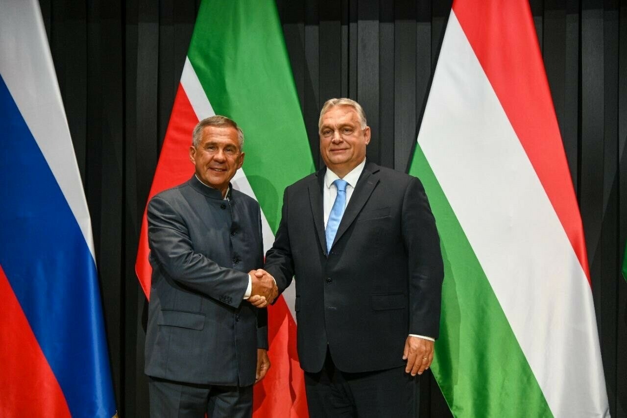 Рөстәм Миңнеханов Будапештта Виктор Орбан белән очрашты