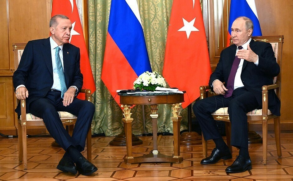 Путин һәм Эрдоганның киңәйтелгән форматтагы сөйләшүләре 1,5 сәгать дәвам иткән