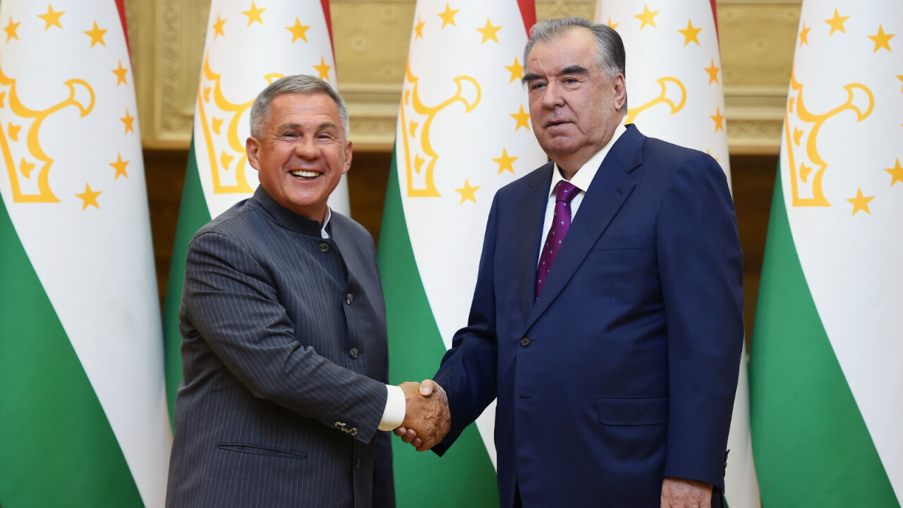 Миңнеханов: Татарстан Таҗикстан белән товар әйләнешен берничә тапкыр арттырырга өметләнә