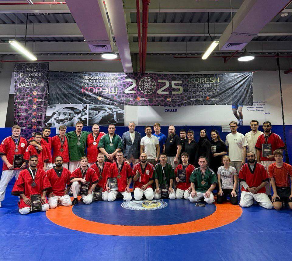 Татарстан көрәшчеләре Дубайда узган халыкара ярышларда һәм остаханәләрдә катнашты
