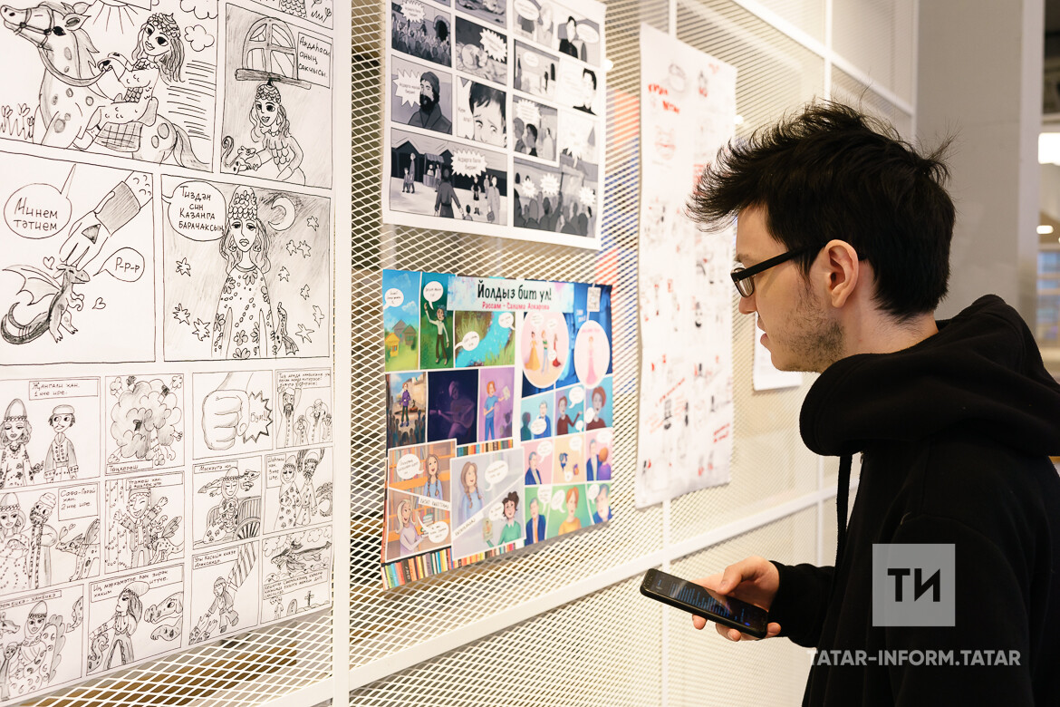 Үсмерләр Сөембикәдән башлап Йолдыз Миңнуллинага кадәр Казан геройларына комикс ясаган