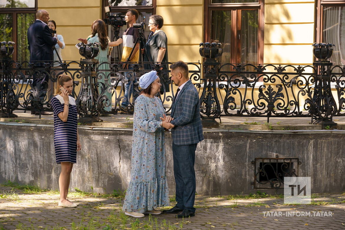 Татар язучылары Әмирхан Еники хикәяләре буенча фильм төшерүдә катнашты