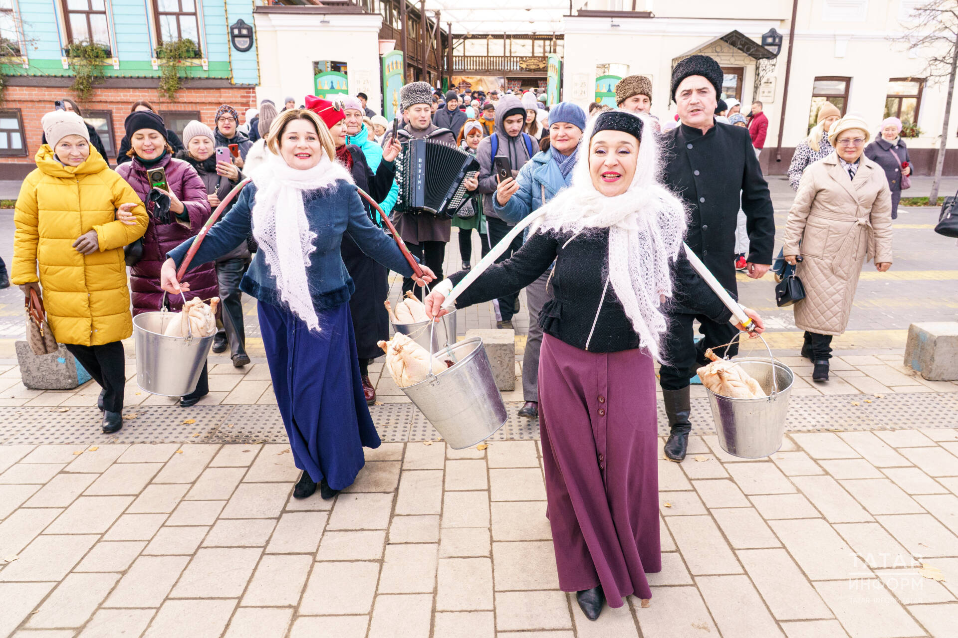 Иске Татар бистәсендә «Каз өмәсе» бәйрәме гөрләп узды