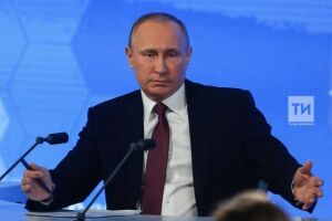 Россиялеләрнең 80 проценты диярлек Путинның  президент постындагы эшеннән канәгать
