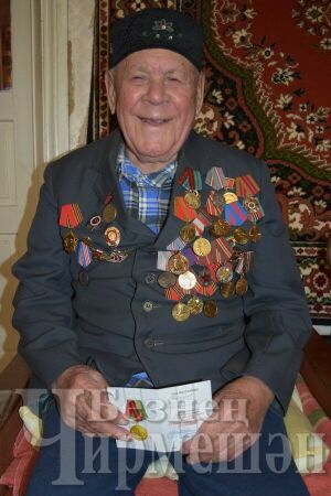 Чирмешән ветеранына Белоруссиядән медаль җибәргәннәр