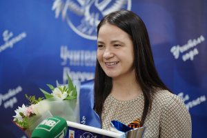 «Ел укытучысы» бәйгесенең төбәк этабы тантанасыннан фоторепортаж