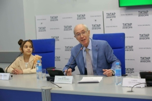 «Татармультфильм» проектларына багышланган матбугат очрашуыннан фоторепортаж