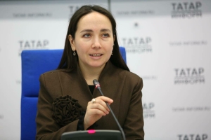 «Татар теле - халкым теле» иҗади конкурсы һәм семинарына багышланган матбугат очрашуыннан фоторепортаж