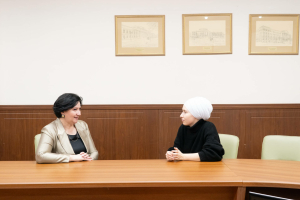 Татар фонетикасы белгече Гөлфия Һадиева белән әңгәмәдән фоторепортаж