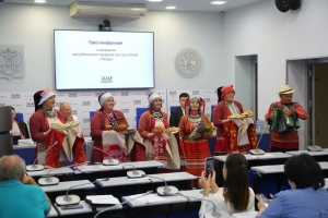 «Питрау» Республикакүләм керәшен мәдәнияте бәйрәменә багышланган матбугат очрашуыннан фоторепортаж