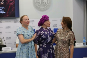 Асия Хәйруллина исемендәге I Идел аръягы татар театр сәнгате фестиваленә багышланган матбугат очрашуы