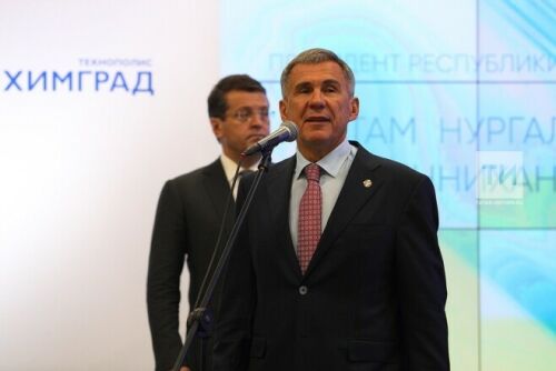 Рөстәм Миңнеханов «Химград» технополисындагы сыйфатны үрнәк итеп күрсәтте