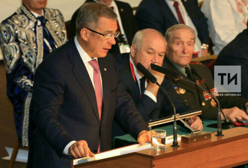 Рөстәм Миңнеханов: Тынычлык, татулык булмаса, ил куәтле һәм бердәм була алмачак