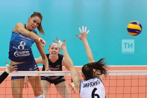 "Динамо-Казан" волейболчылары финал сериясенең өченче матчында Мәскәү командасына оттырды