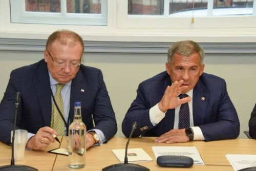 Рөстәм Миңнеханов Татарстан белән Уэльс арасында элемтәләрне үстерергә тәкъдим итте