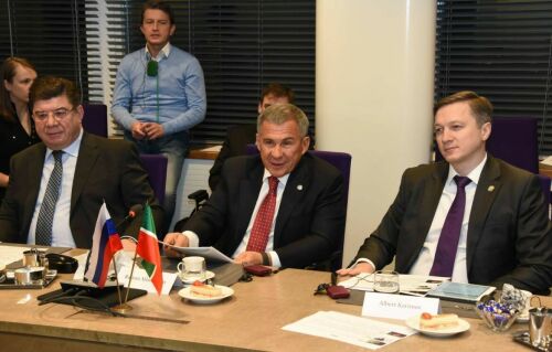 Рөстәм Миңнеханов Fortum компаниясе белән җил энергетикасы станцияләре турында сөйләште