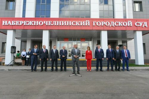 Рөстәм Миңнеханов Чаллыда Гадел хөкем йортын ачты