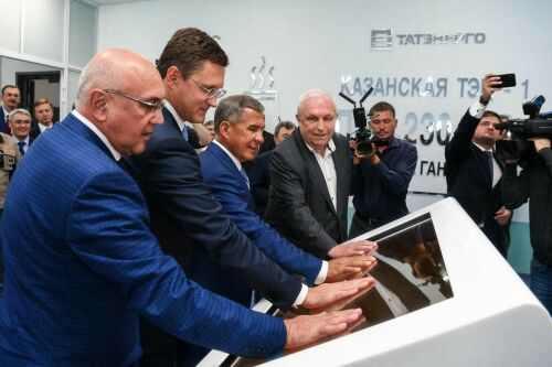 Казанда ТЭЦ-1дә яңа пар-генератор җайланмасы файдалануга тапшырылды