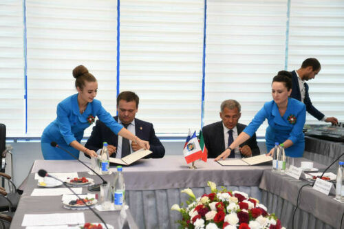 Татарстан Президенты һәм Түбән Новгород губернаторы хезмәттәшлек турында килешү имзалады