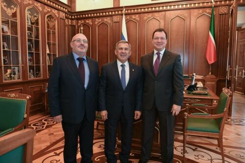 Татарстан белән «Ростех» арасында хезмәттәшлек турында Казан Кремлендә фикер алыштылар