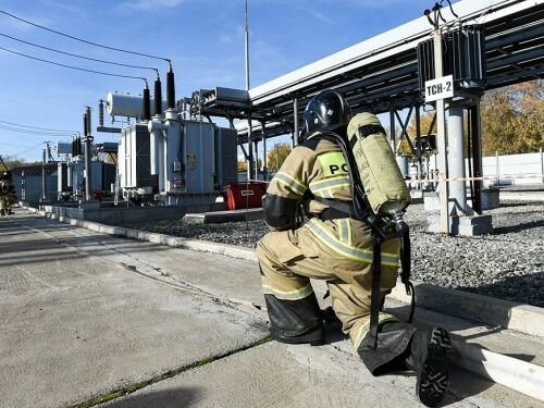Түбән Камада гражданнар оборонасы буенча өйрәнүләрнең икенче көне бара