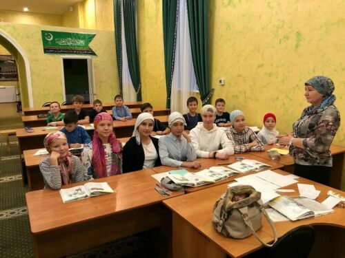 Ульяновск шәһәре мәчетендә татар теле дәресләре үткәрелә