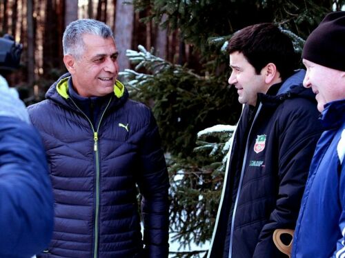 Төркия тренеры "Нефтехимик" футбол клубының спорт базасын уңай бәяләде