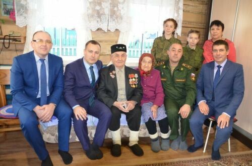 Саба районы ветеранына Белоруссия дәүләт бүләген тапшырдылар