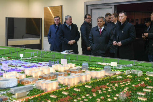 Рөстәм Миңнеханов Минскида «Великий камень» Индустриаль паркы эше белән танышты