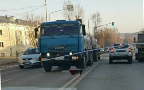 Казанда «КАМАЗ» бәрдергән хатын-кыз һәлак булган 