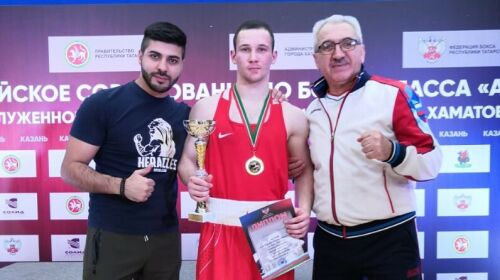 Татарстанның бокс мәктәбендә тәрбияләнүче алты спортчы Бөтенроссия турнирында җиңде