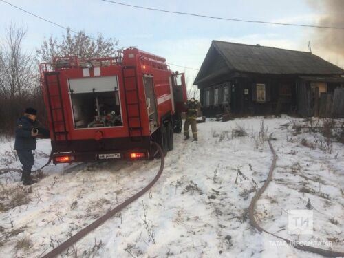 Татарстанның бер авылында янгында ир-ат һәлак булган