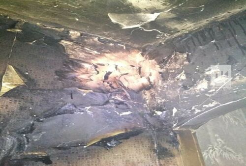 Казанда яшәүче хатын-кыз фатирында чыккан янгында пешеп хастаханәгә озатылган

