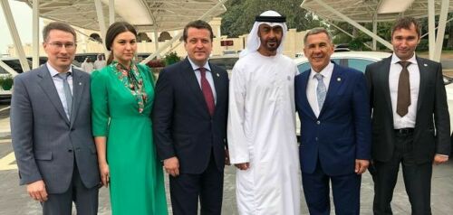 Рөстәм Миңнеханов IDEX-2019 күргәзмәсендә Абу-Даби принцы белән очрашачак