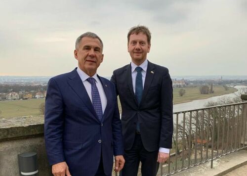 Рөстәм Миңнеханов һәм Саксония Премьер-министры хезмәттәшлек турында килешү имзалады