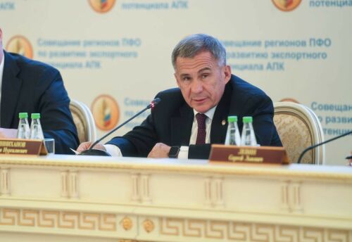 Татарстан Президенты: Республика 2024 елга продукция экспортын икеләтә арттыру бурычын куя