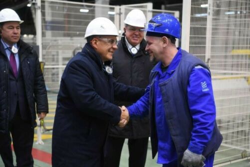 Рөстәм Миңнеханов Чаллыда КАМАЗ җитештерү мәйданчыкларында һәм полиция бүлегендә булды
 