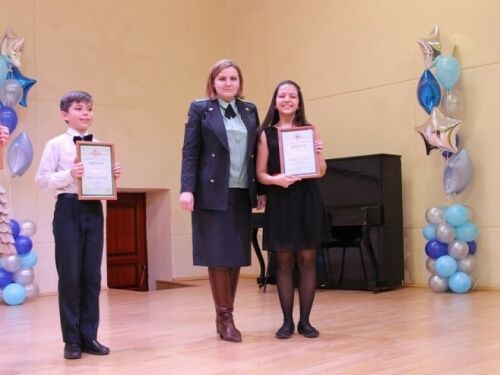 Түбән Кама янгын сүндерү хезмәткәрләренең балалары илкүләм бәйгедә уңышлы чыгыш ясады