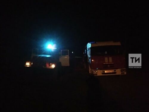 Минзәләдә үз йортында янгын чыгарган исерек ирне коткарганнар