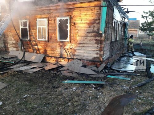 Актаныш районының Чөгәнә авылы мәктәбендә төнлә янгын чыккан