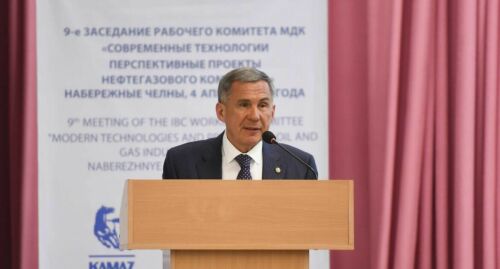 Миңнеханов: Татарстанда сыекландырылган газ җитештерү заводы төзү Мутко белән килешенде