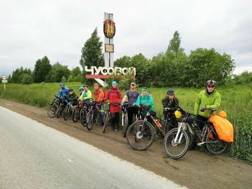 Чусовой шәһәре велосипедчылары Түбән Камага киләчәк