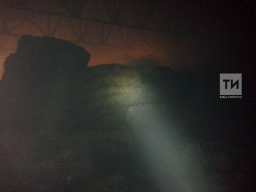 Татарстанда янгын сүндерүчеләр 170 тоннага якын печәнне уттан саклап калган